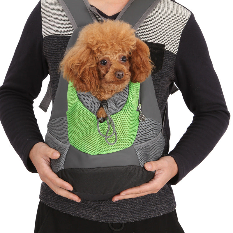 Pet backpack, dog shoulder bag,dog out convenient travel dog bag, pet supplies