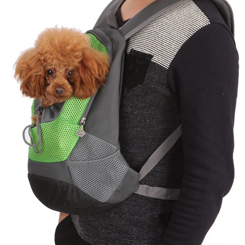 Pet backpack, dog shoulder bag,dog out convenient travel dog bag, pet supplies