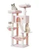 Discount Modern Large Luxury Cactus Cat Tree & Scratcher with Sisal Scratching Post Plush Cat House Customized Wood Cat Tower