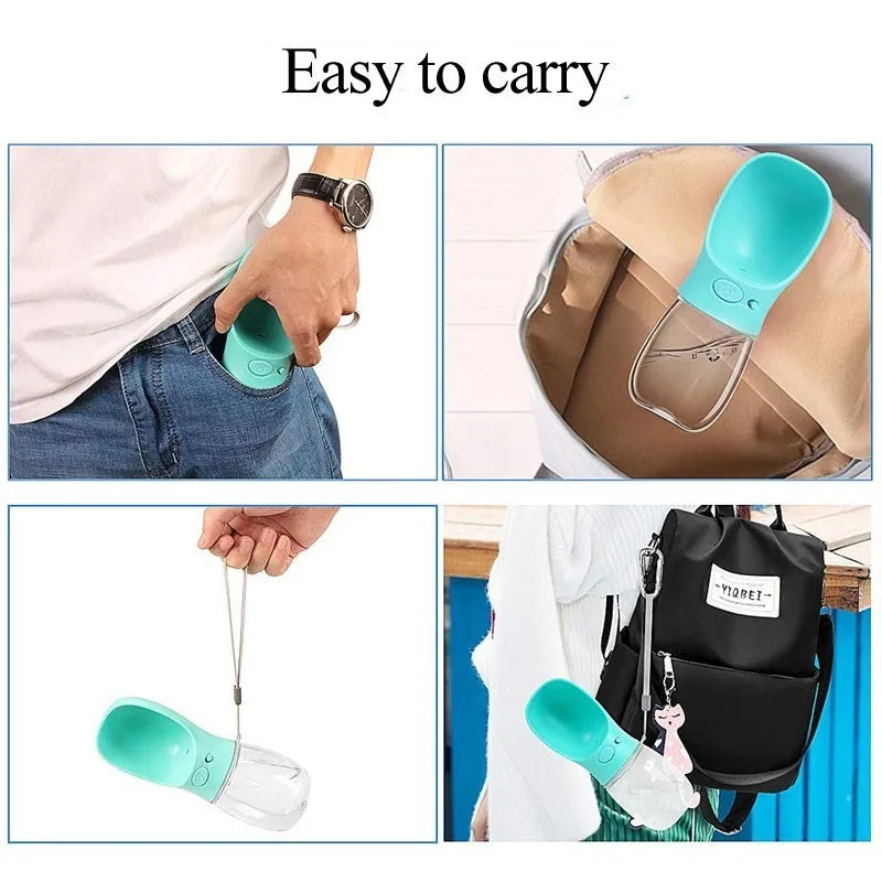 350/550/1000ML Portable Pet Water Bottle For Small and Large Dogs, great for Traveling with Puppies and Cats Drinking Bowl Bulldog Water Dispenser Feeder.