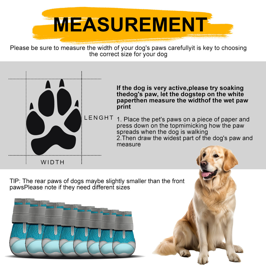 New Dog Shoes-Cross Border Pet Mesh, Breathable Dog Shoes, Non-Slip Wear-Resistant, Heat-Insulating Pet Shoes