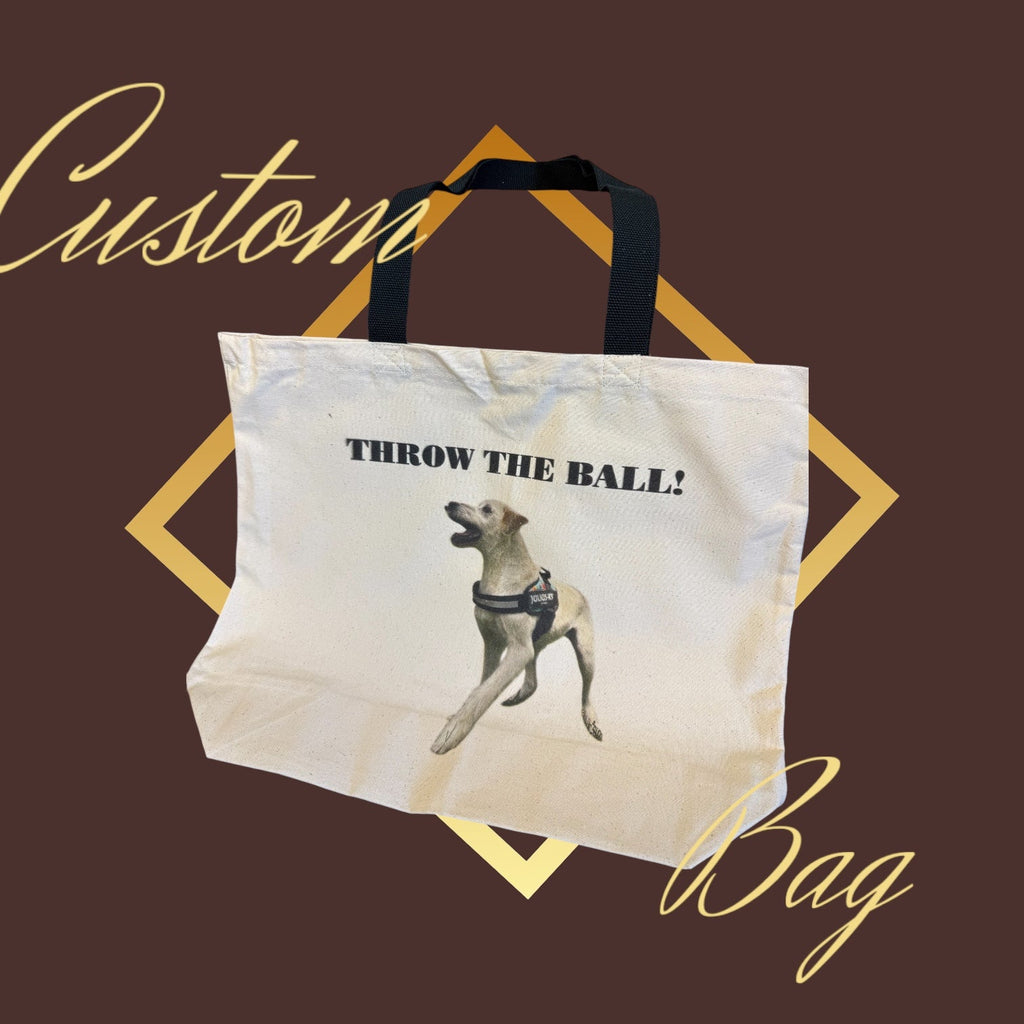 Custom Canvas Tote Bag - 14 x 18