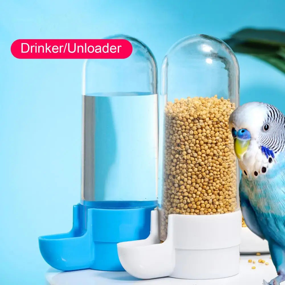 Splash Proof Water Bowl Bird Trough Pet Food Dispenser Parrot Supplies Bird Feeder Bird Drinker feeding & watering supplies