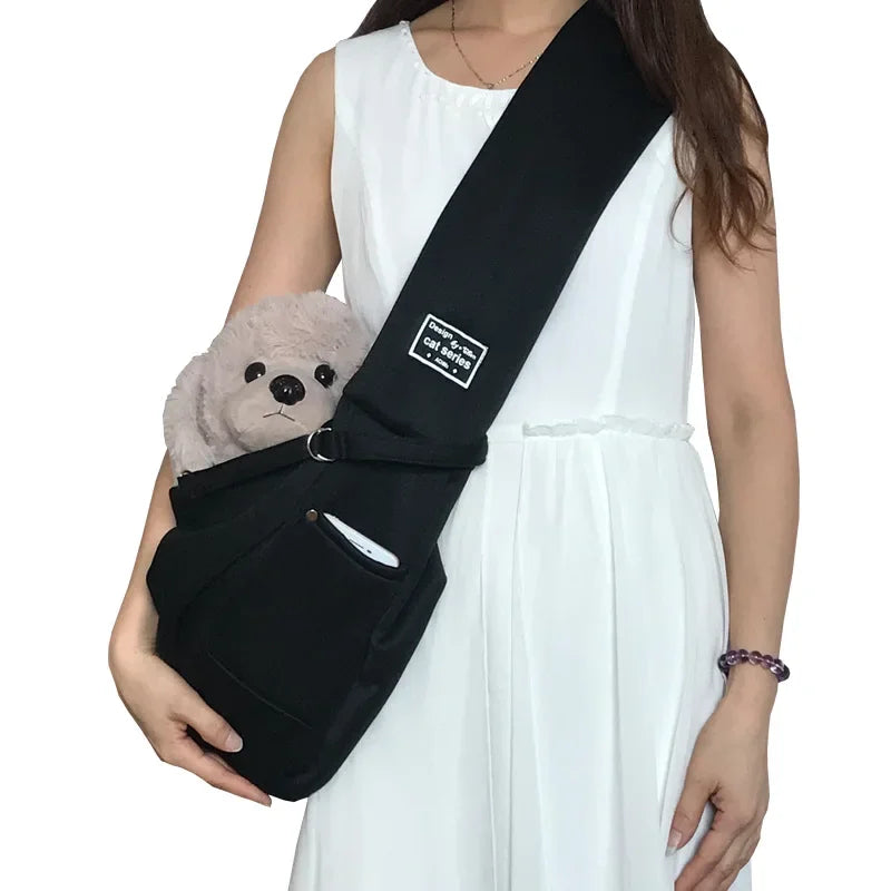 Comfortable Dog Crossbody Shoulder Bag Pet, Bag Outdoor Travel, Portable Cat Puppy Sling Carrier Bag Pet Carrying Supplies