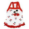 Pet Vest, Cat Clothing, Cute Dog Clothing for Small Dog, Cherry Dog Vest for the summer, Summer Breathable Vest, Breathable Soft, Pet Clothes