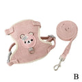 Undershirt Style Pet Leash Adjustable Cat Dog Harness Breathable Leash  Convenient Pet Vest For Small Dog Cat Supplies