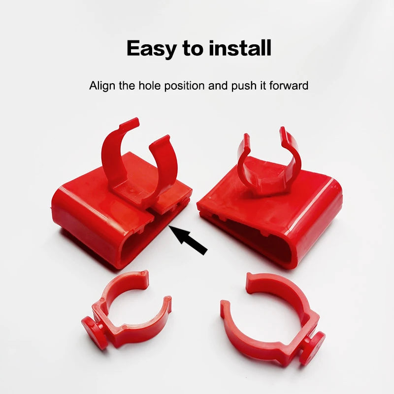 Fish Tank Hose Clamp, Holds Aquarium LED Light,  Water Pipe Hose Mount, Bracket Fixed Clip,  Submersible Fish Tank Accessories