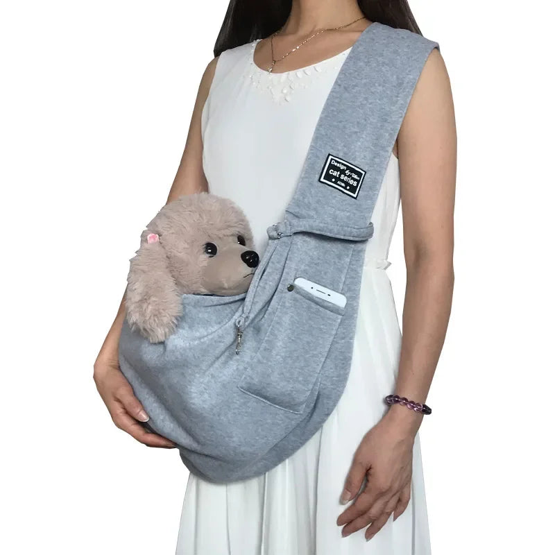 Comfortable Dog Crossbody Shoulder Bag Pet, Bag Outdoor Travel, Portable Cat Puppy Sling Carrier Bag Pet Carrying Supplies
