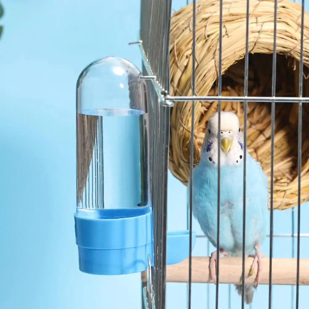 Splash Proof Water Bowl Bird Trough Pet Food Dispenser Parrot Supplies Bird Feeder Bird Drinker feeding & watering supplies