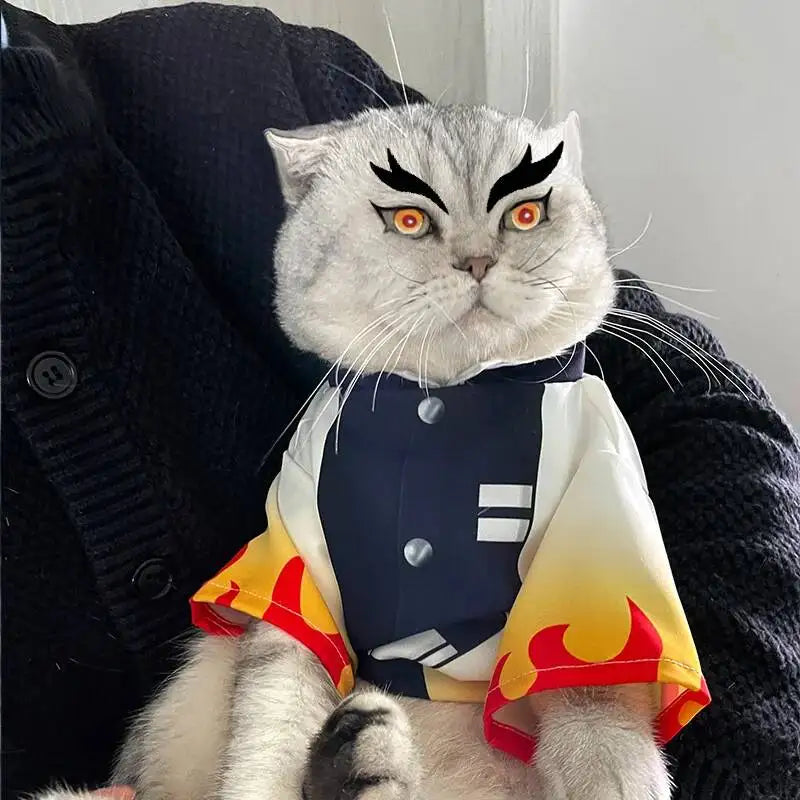 Halloween Pets Cosplay, Pet Cosplay, Cat Clothes Dog Ghost Team Pets