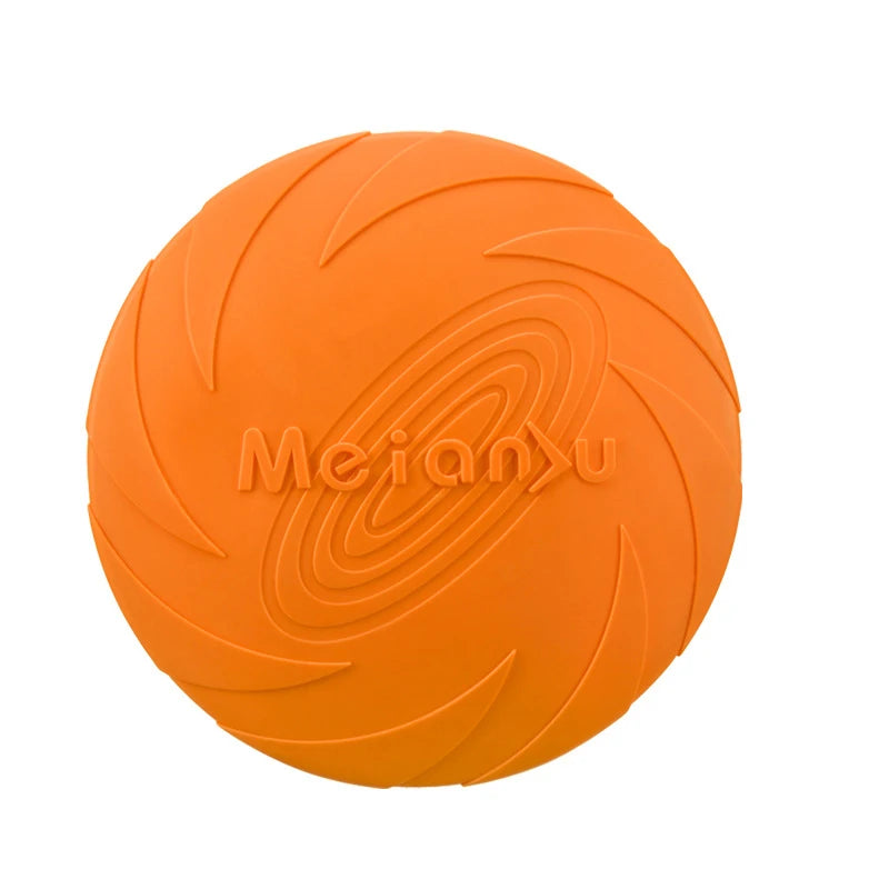 Dog Toys, Silicone Flying Disc, Fashion Multicolor, Resistant Chew Toys, Puppy Outdoor Game Training, Interactive Supplies