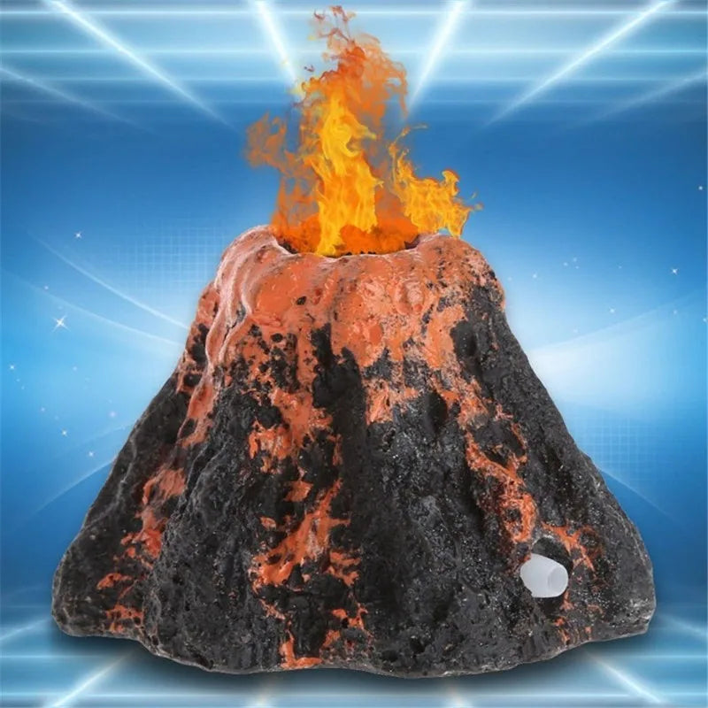 Aquarium Accessories, Resin Crafts, Simulation Artificial Volcano, Rockery Fish Tank Decor, Pet Supplies Ornament   Home Decoration