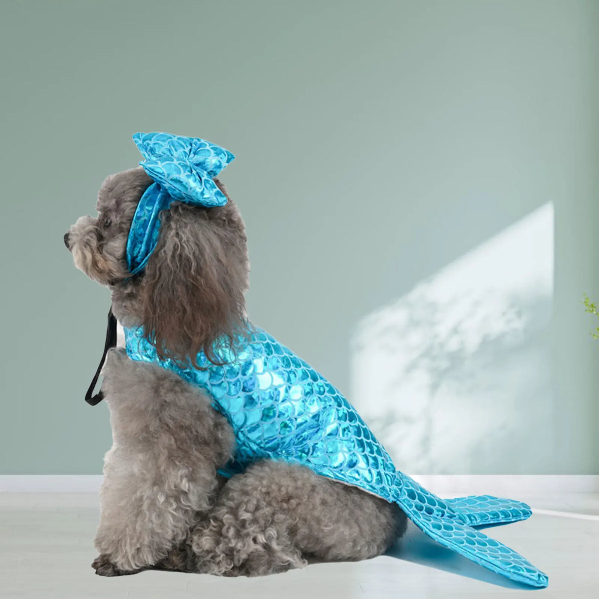 Mermaids Dog Costume, Personalised Fun Dog Costumes & Cosplay Novelty Dog Clothes For Small, Medium, Large Dogs Pet