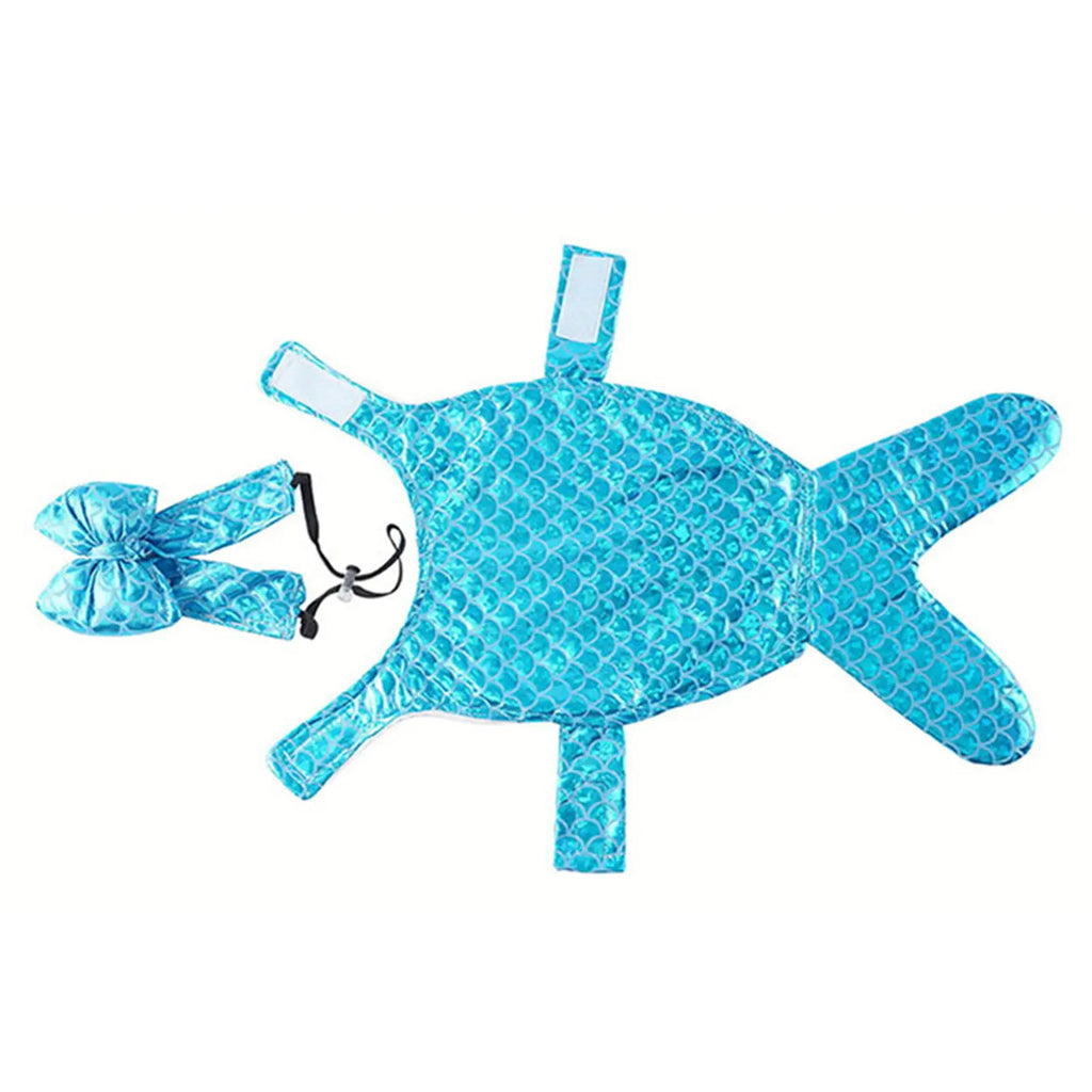 Mermaids Dog Costume, Personalised Fun Dog Costumes & Cosplay Novelty Dog Clothes For Small, Medium, Large Dogs Pet