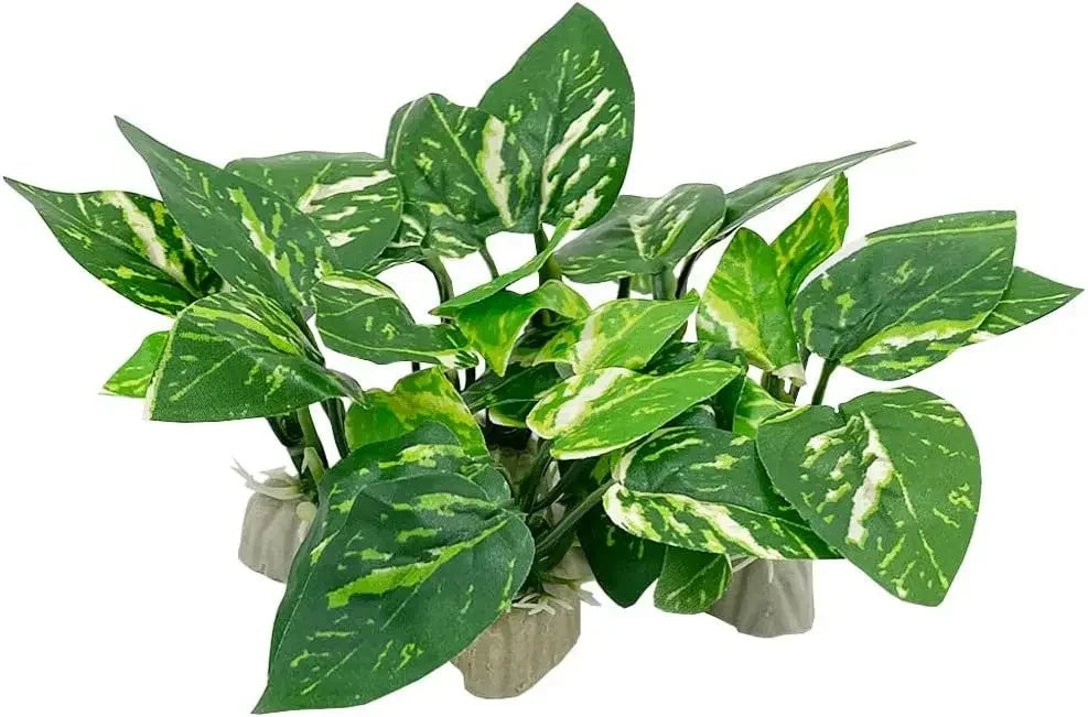 Aquarium Ornaments, Simulation Plants, Fish Tank Landscaping Decorations, Plastic Water Plants, Flowers, Trees, Rocks,and Accessories