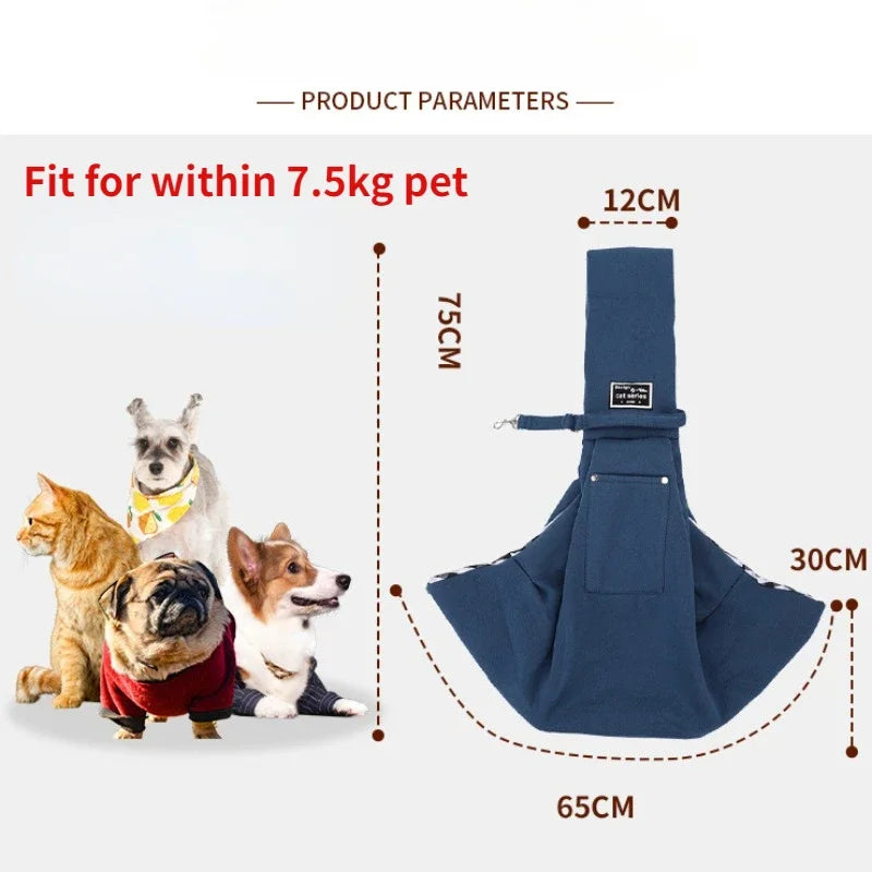 Comfortable Dog Crossbody Shoulder Bag Pet, Bag Outdoor Travel, Portable Cat Puppy Sling Carrier Bag Pet Carrying Supplies
