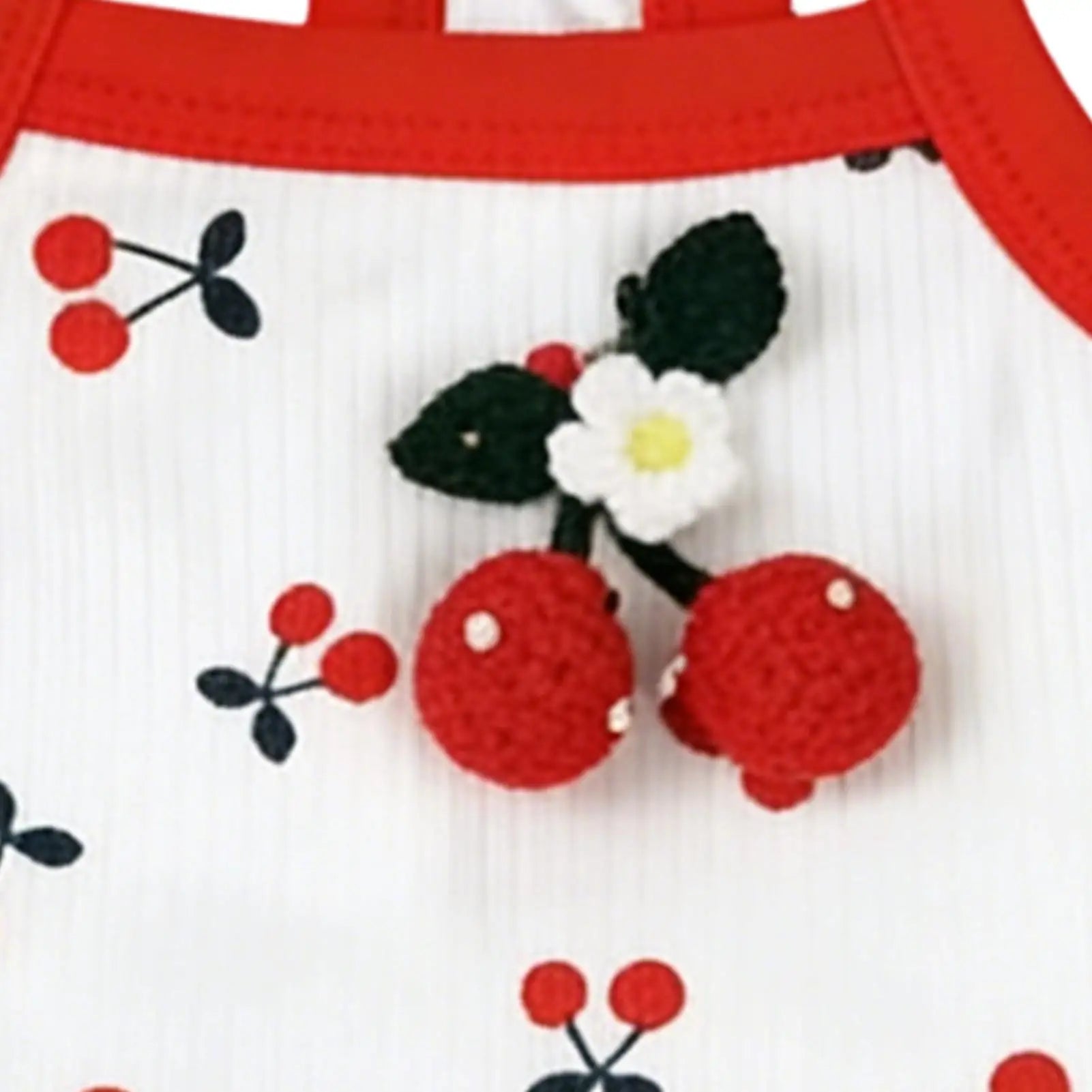 Pet Vest, Cat Clothing, Cute Dog Clothing for Small Dog, Cherry Dog Vest for the summer, Summer Breathable Vest, Breathable Soft, Pet Clothes