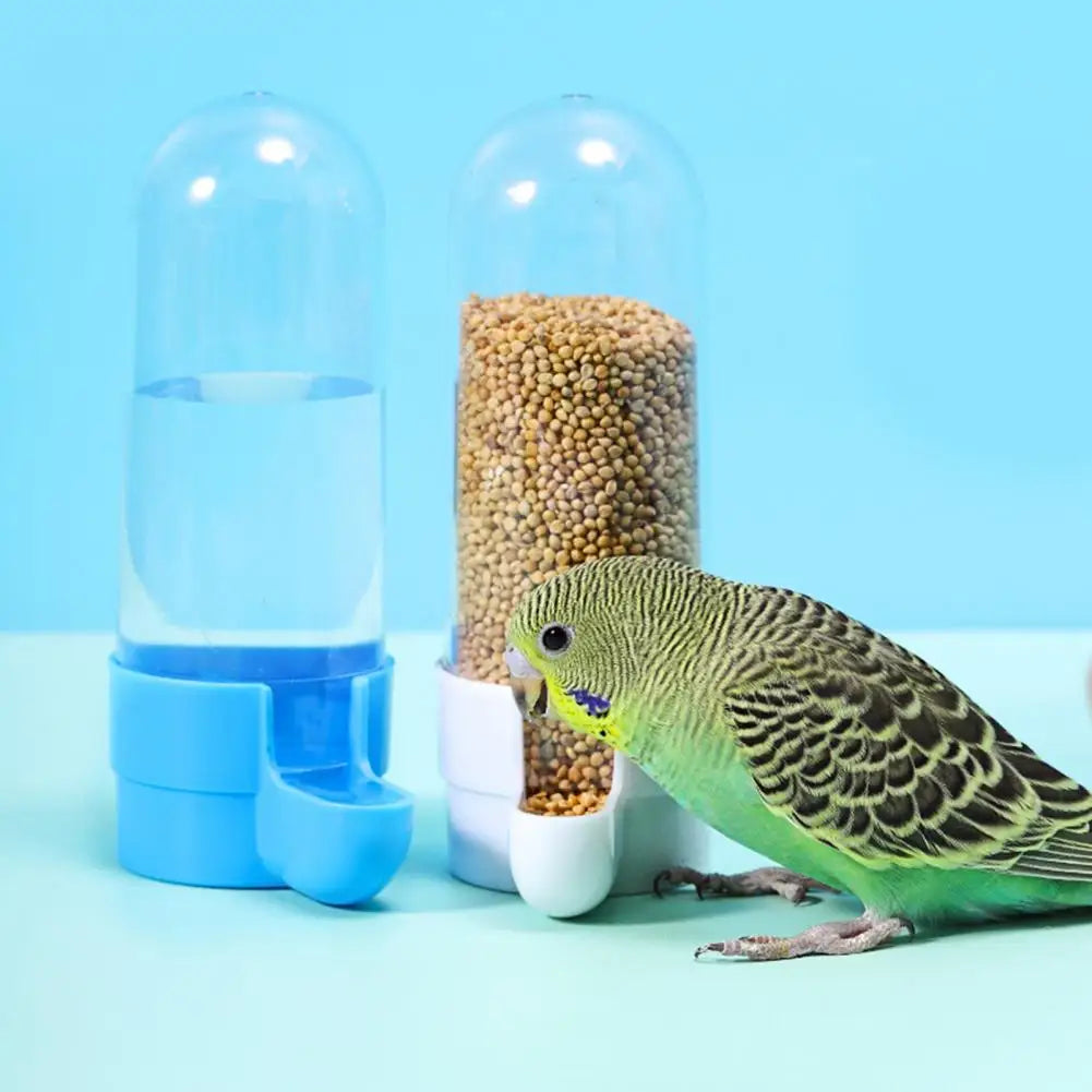 Splash Proof Water Bowl Bird Trough Pet Food Dispenser Parrot Supplies Bird Feeder Bird Drinker feeding & watering supplies