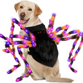Halloween LED Lighting Spider Dog Costume, Pet Costumes, Funny  Cosplay Accessories, Unique Doggy Dress Up Party Clothes