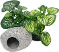 Aquarium Ornaments, Simulation Plants, Fish Tank Landscaping Decorations, Plastic Water Plants, Flowers, Trees, Rocks,and Accessories