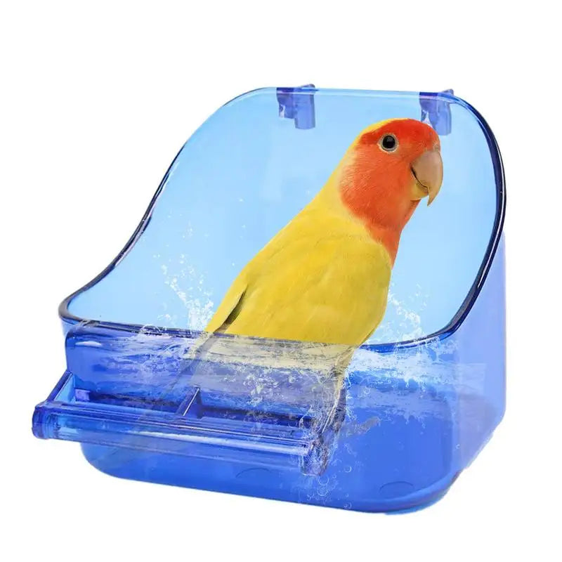 Bird Bath for a Parrot Bathing Tub, Bird Cage Bath, Bird Bathtub Pool ,Convenient, Thick Sturdy for Cockatiel, Parrots, and Small Birds