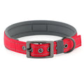 Dog Collar for Large Dogs, Neoprene Padded and Adjustable Reflective Wide Heavy Duty Pet Collars with Durable Metal Belt Buckle
