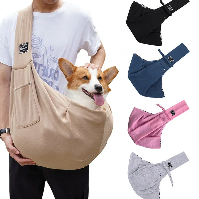 Comfortable Dog Crossbody Shoulder Bag Pet, Bag Outdoor Travel, Portable Cat Puppy Sling Carrier Bag Pet Carrying Supplies