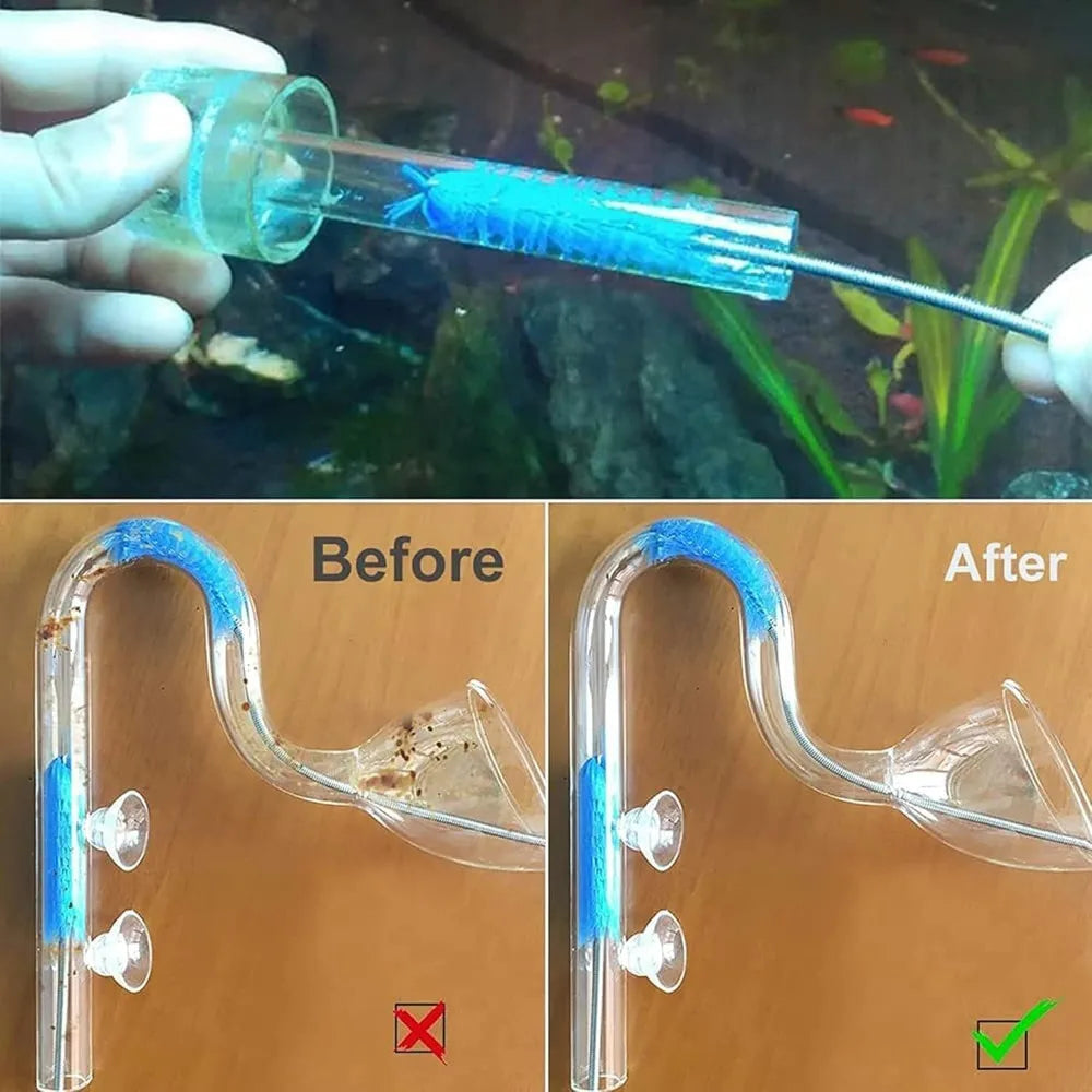 Aquarium Cleaning Accessories, Fish Tanks and Aquariums Essentials, Brush, Filter, Pump Hose, Air Connectors, Aquatic Pet Tools