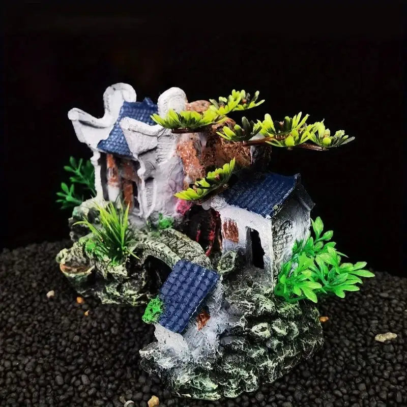 Small Fish Tank Accessories, Aquarium Decoration, Ornament Fish Tank Aqua Scaping Decorations