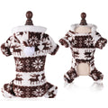 Dog Christmas Costumes, with elk designs that will keep your pet warm, It can also as a warm Christmas coat For Small, Large Dogs, and Cats. Sweater Xmas Gifts For Pet Lovers