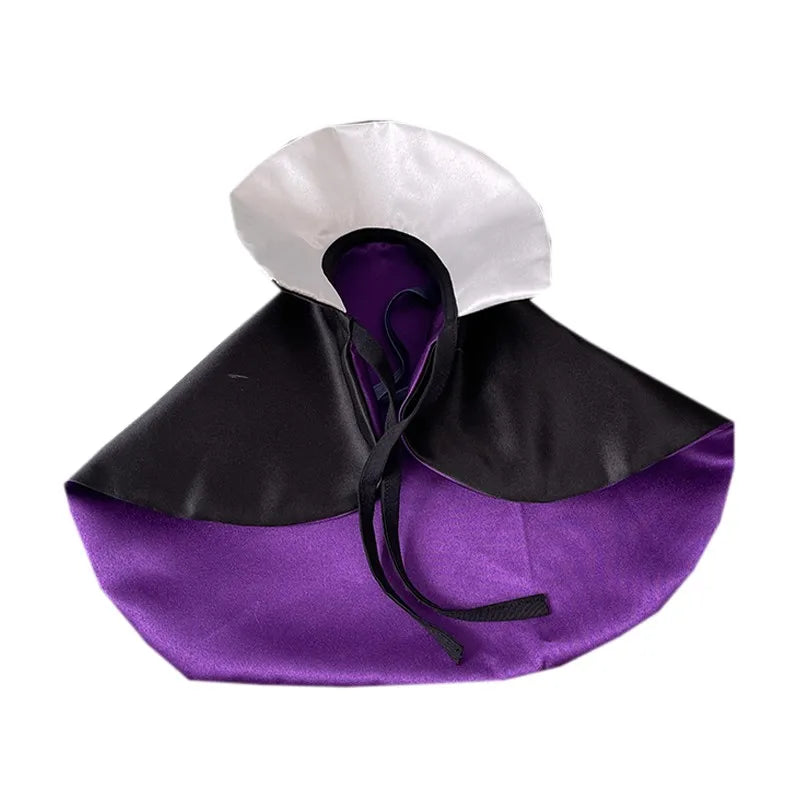 Handmade Dog Clothes, Pet Supplies Halloween Costume, Dark Witch Cloak Lace Neckerchief Festival Holiday Party Puppy Terrier