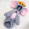 Warm Costume Coat for your fur babies!  Dog, Cat Hoodies for a cozy sweater, costume, Outfit,  Clothes Halloween, Perfect for the cooler weatherr use in Autumn and Winter.