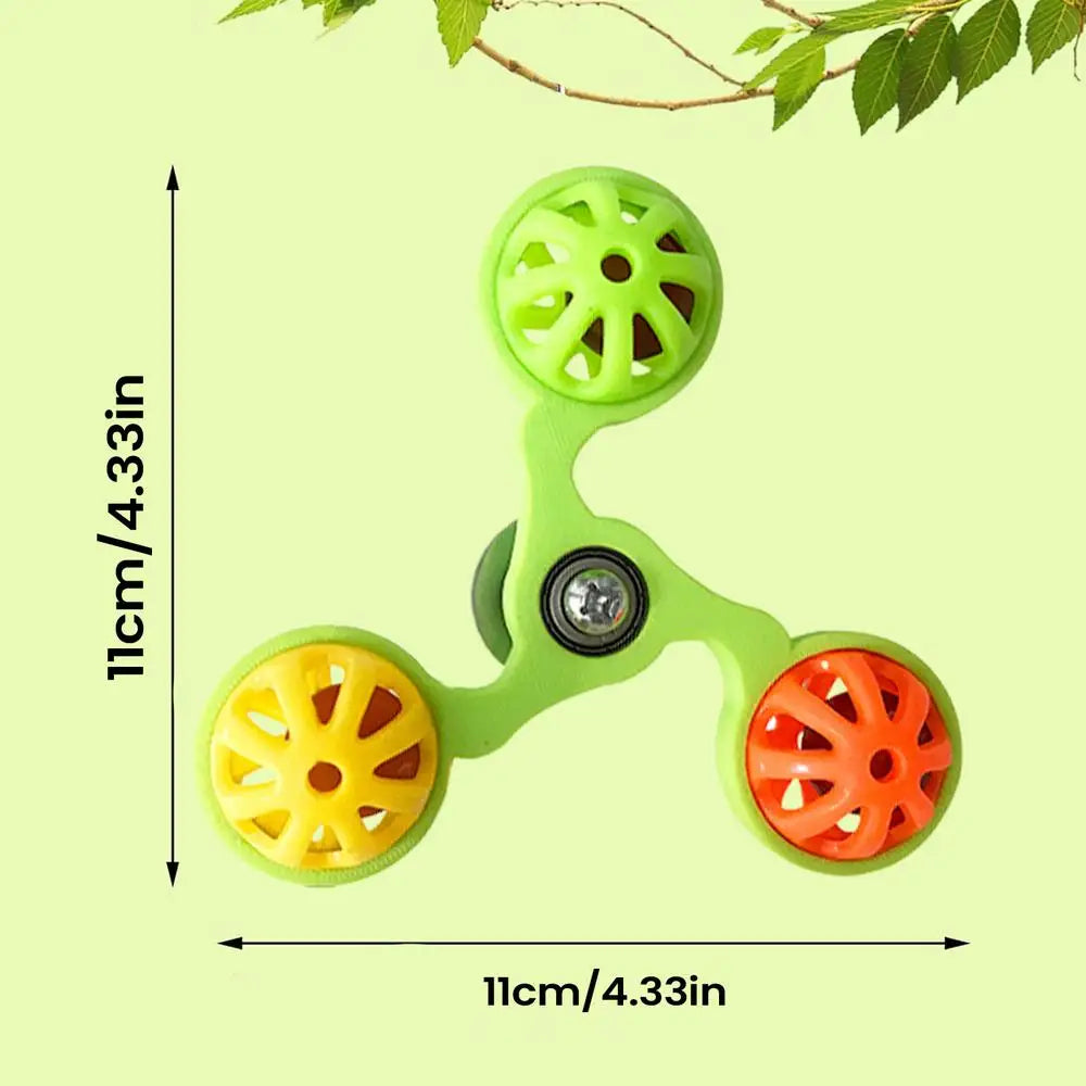 Bird Toys, Interactive, Rotating Windmill Toy Bird Cage, Toy For Parrots, Rotating For Stimulation, Entertainment, Play Chewing toy