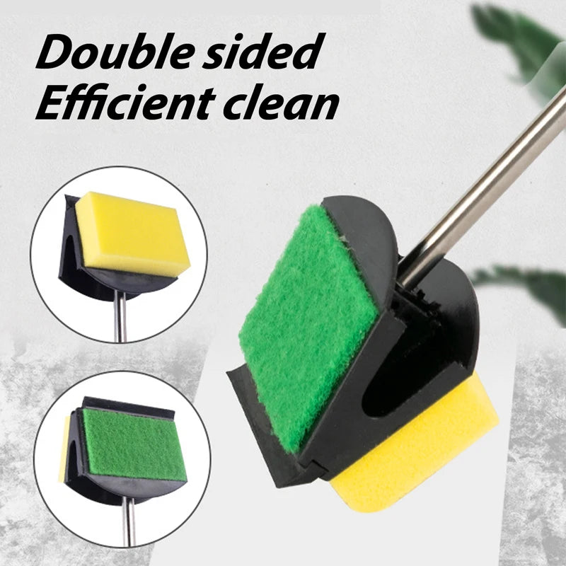 High Quality Aquarium Fish Tank Cleaning Tools Floating Algae Scraper Sponge Plant Cleaning Brushes for Glass Window
