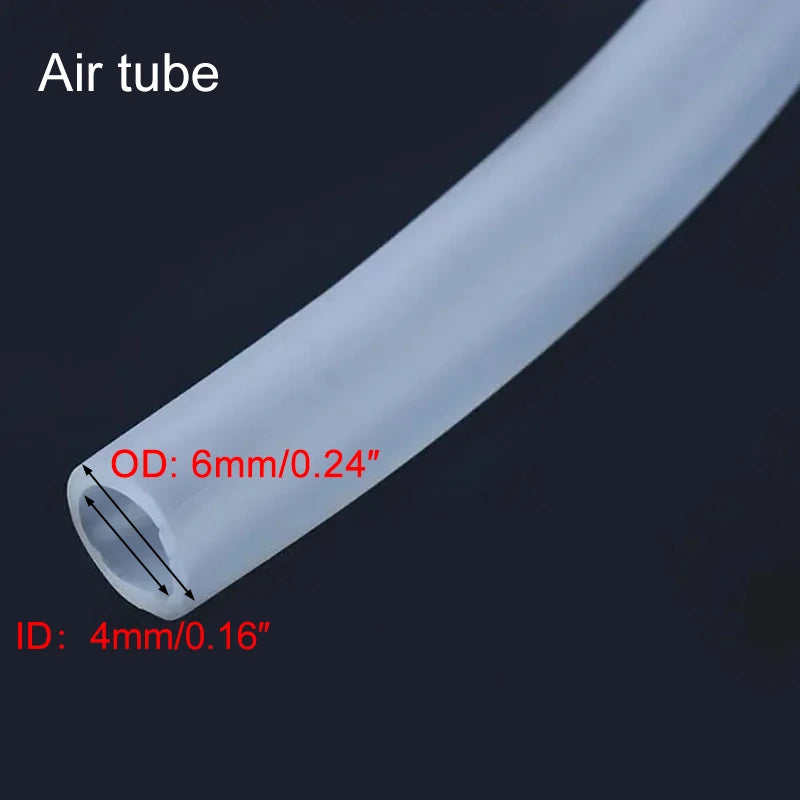 Aquarium Air Pump Accessories Kit with Air Stone Bubble Aerator, Check Valves, Suction Cups, Air Tube for Fish Tank Oxygen Pump