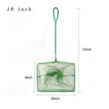 Portable Fish Net with Long Handle, Square Shaped Aquarium Accessories, Fish Tank Landing Net,  Net Fish, Floating Objects Cleaning Tool